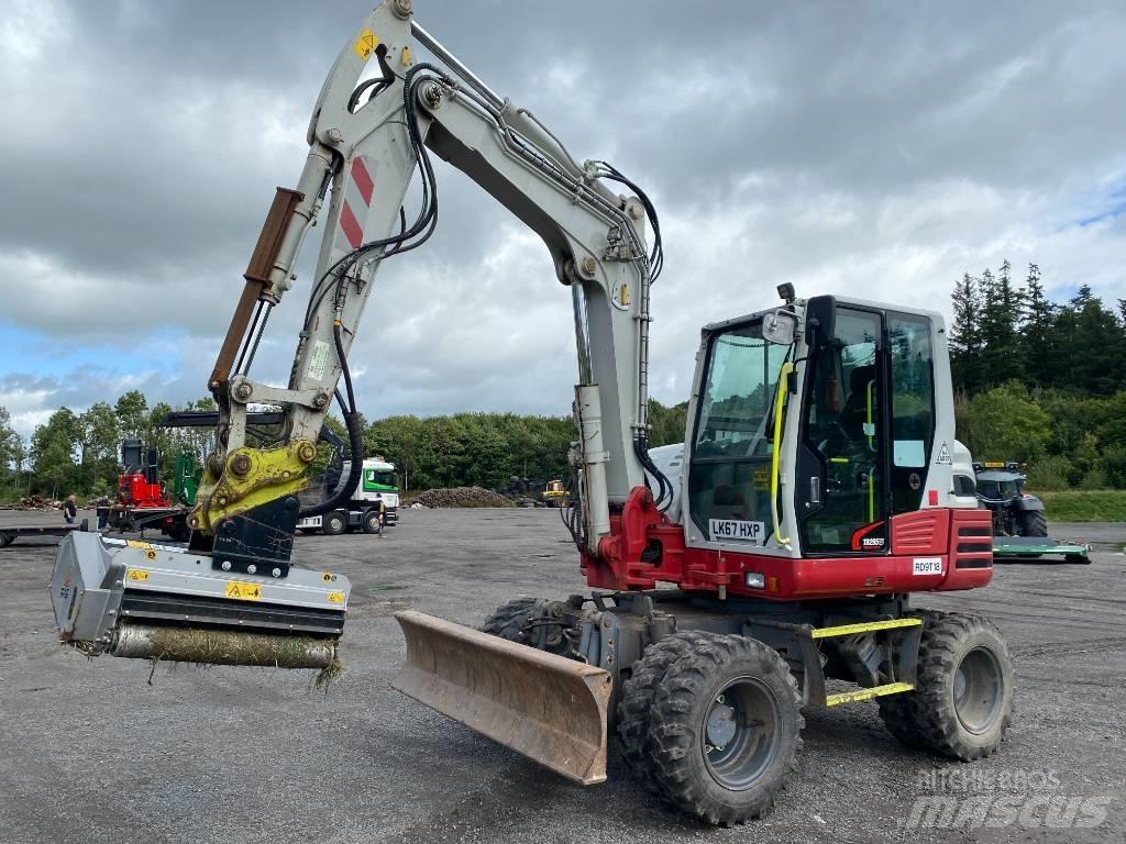 Takeuchi TB 295 W Bageri na kotačima
