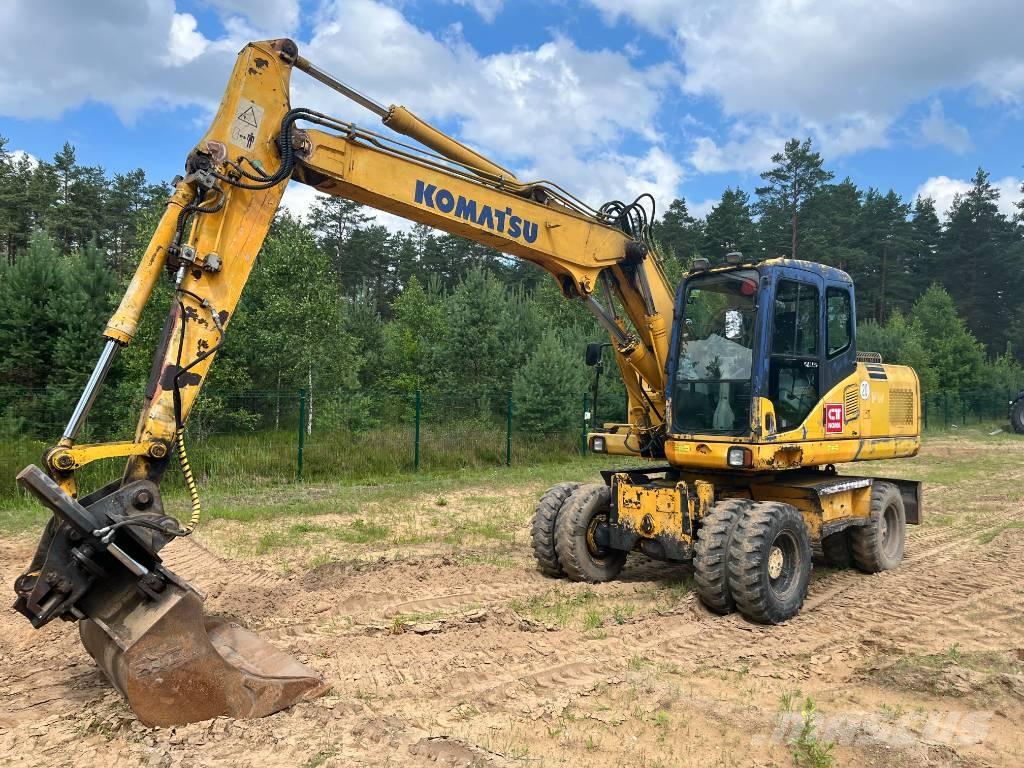 Komatsu PW 160 ES-7K Bageri na kotačima