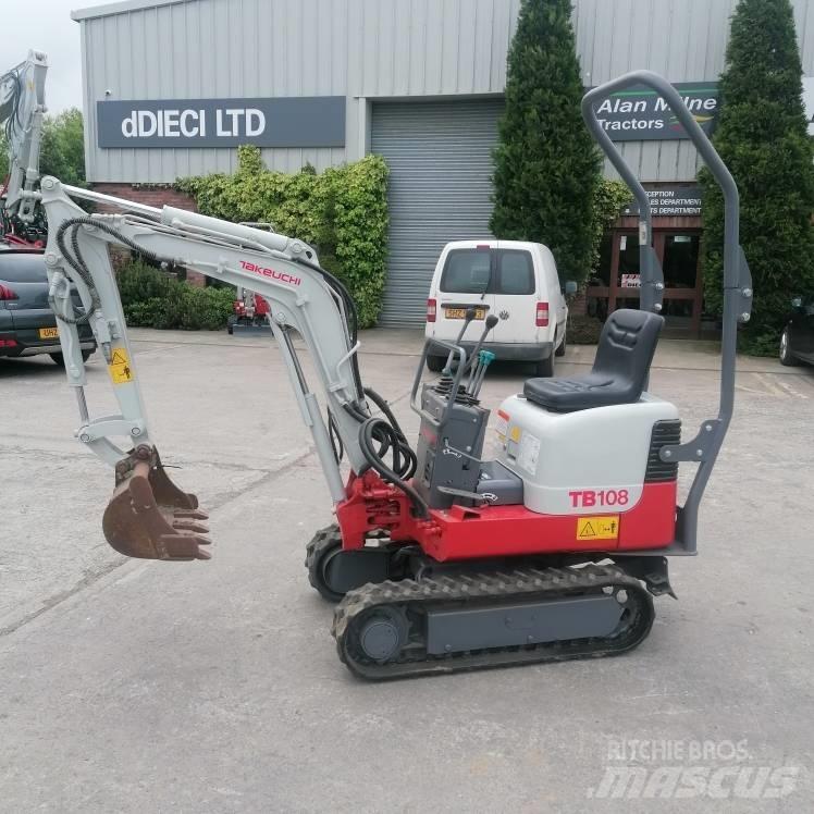 Takeuchi TB108 Mini bageri <7t
