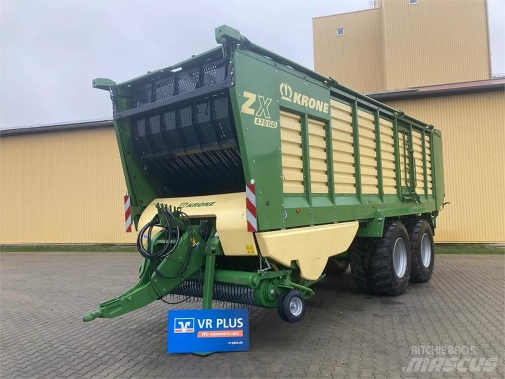 Krone ZX470GD Samoutovarne prikolice