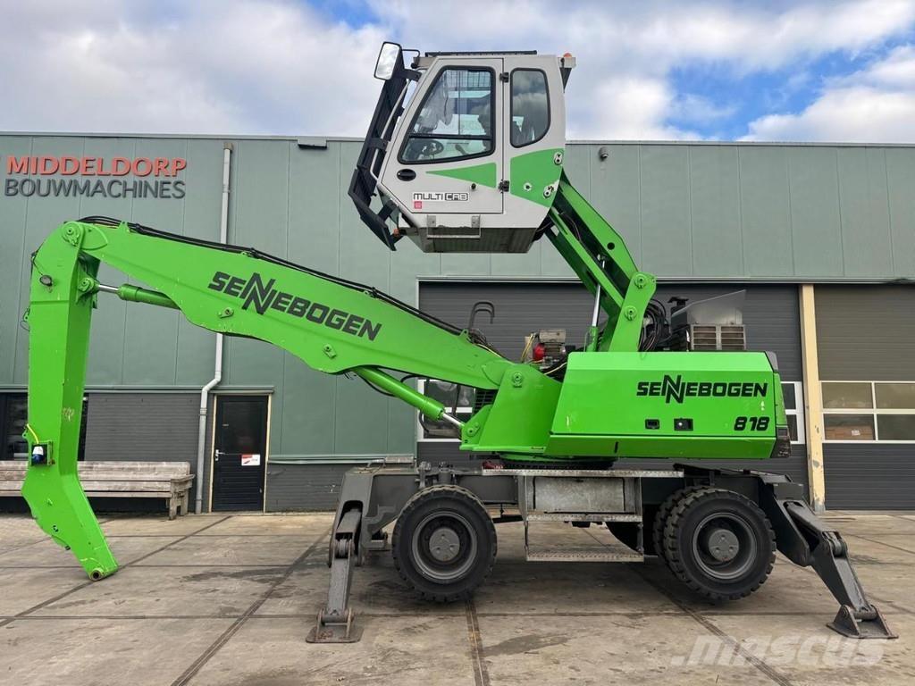 Sennebogen 818M Bageri za manipuliranje materijalom / otpadom