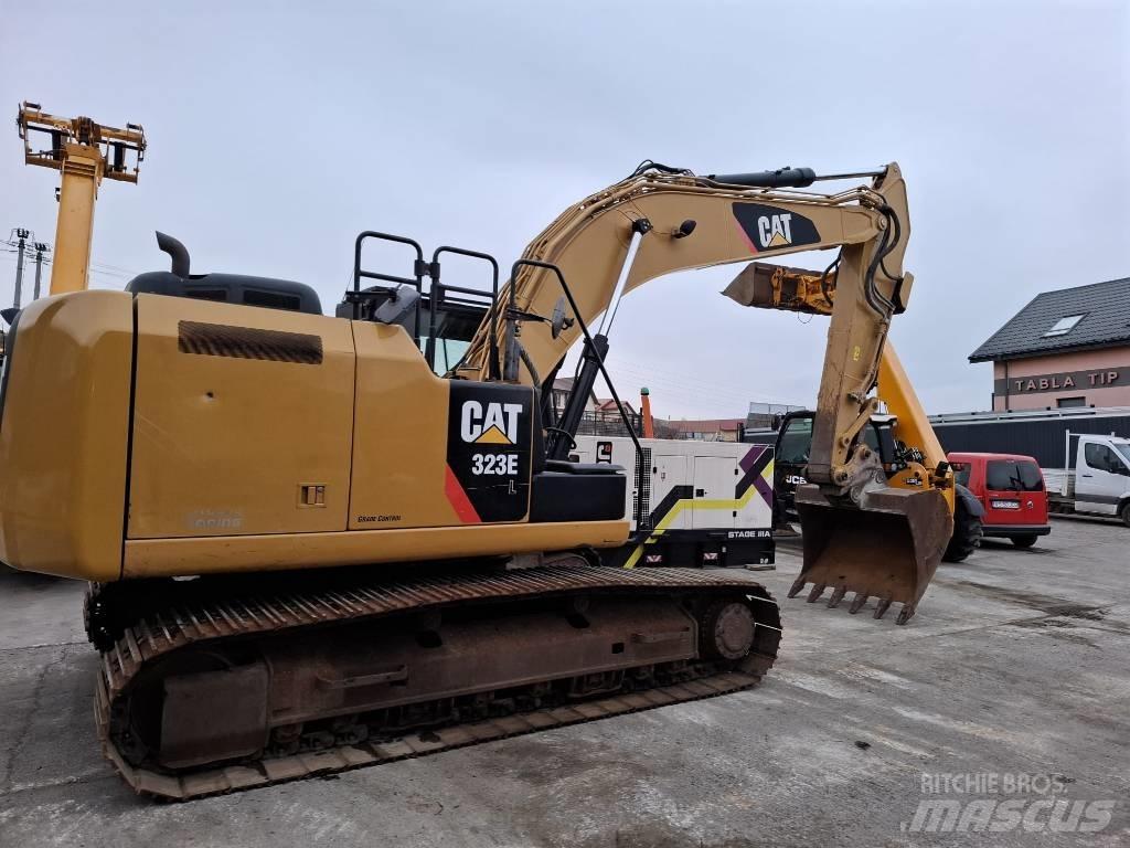 CAT 323 EL Bageri gusjeničari