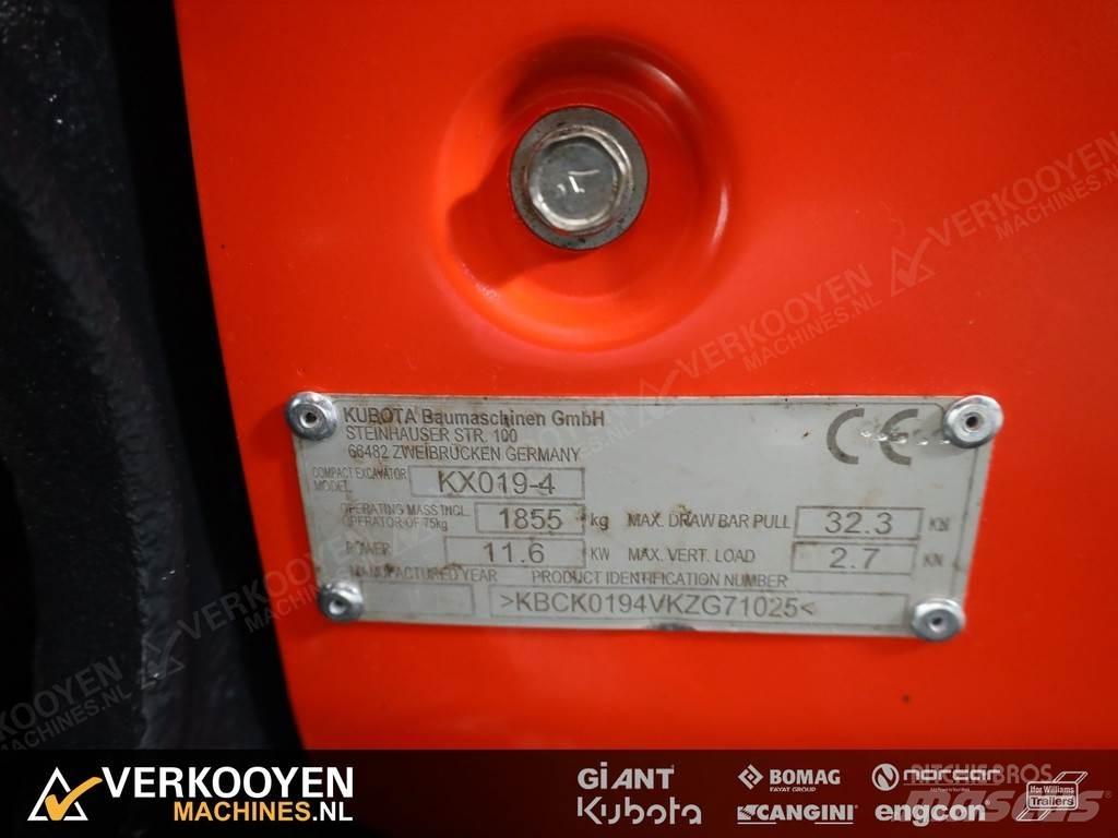 Kubota KX019-4 Mini bageri <7t
