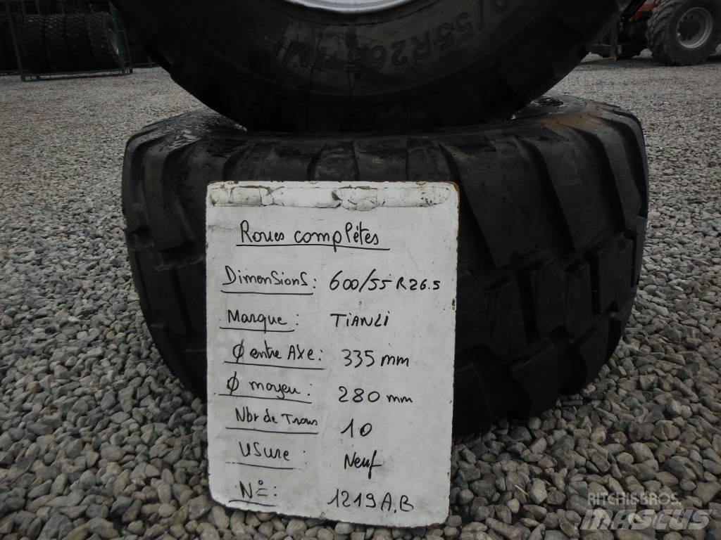 TIANLI 600/55R26.5 Gume, kotači i naplatci