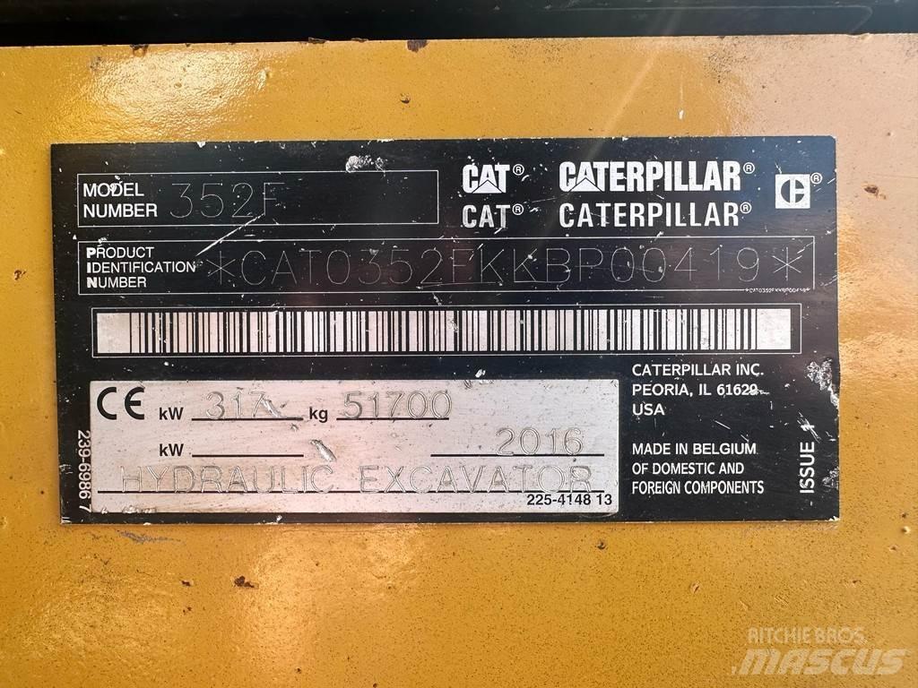 CAT 352F Bageri gusjeničari