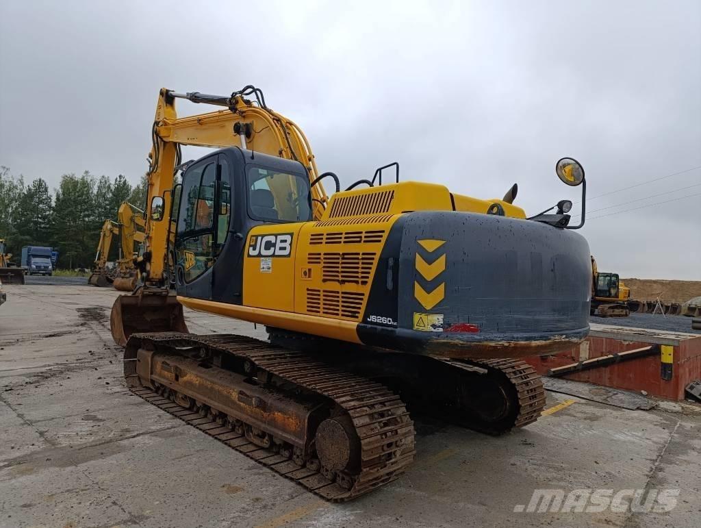 JCB JS 260 Bageri gusjeničari