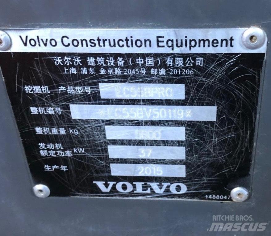 Volvo ECR 55 Mini bageri <7t