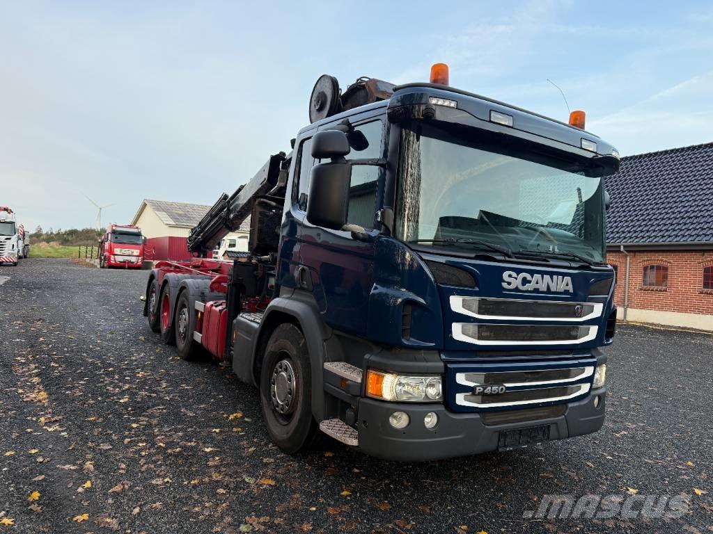 Scania P450 8x2/4 Demontažnii kamioni za podizanje kabela