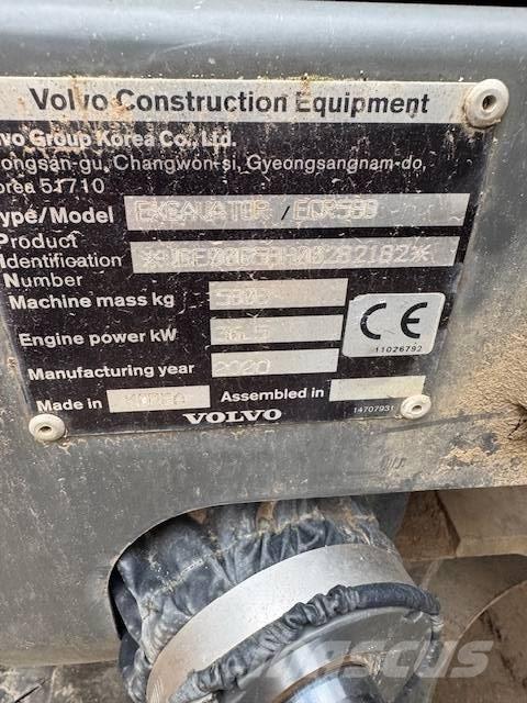 Volvo ECR58D Mini bageri <7t