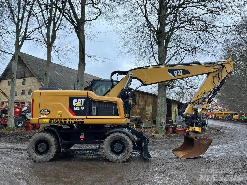 CAT M 318 F Bageri na kotačima