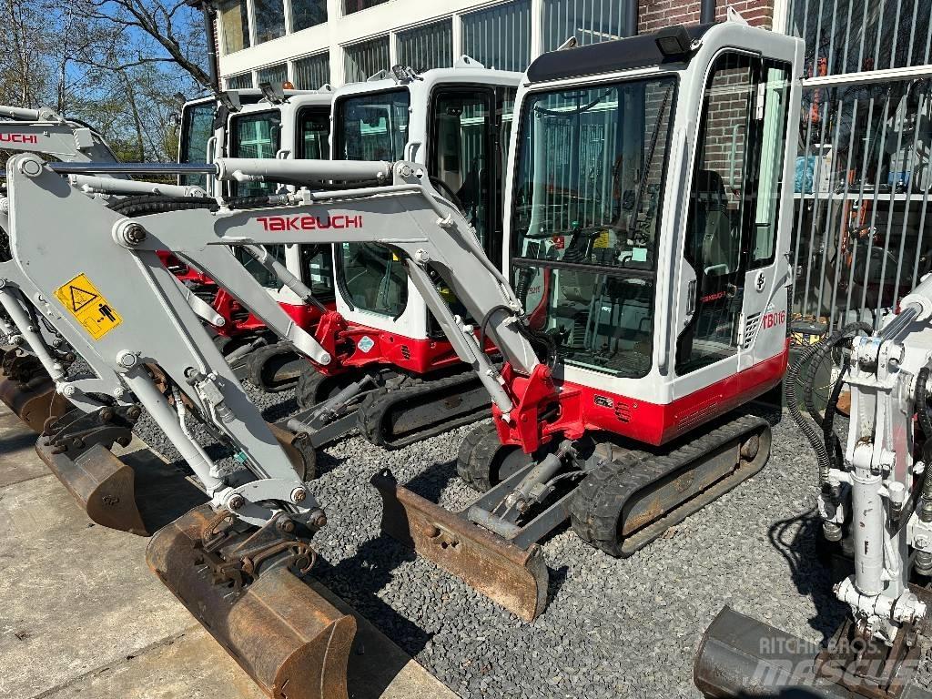Takeuchi TB 016 Mini bageri <7t