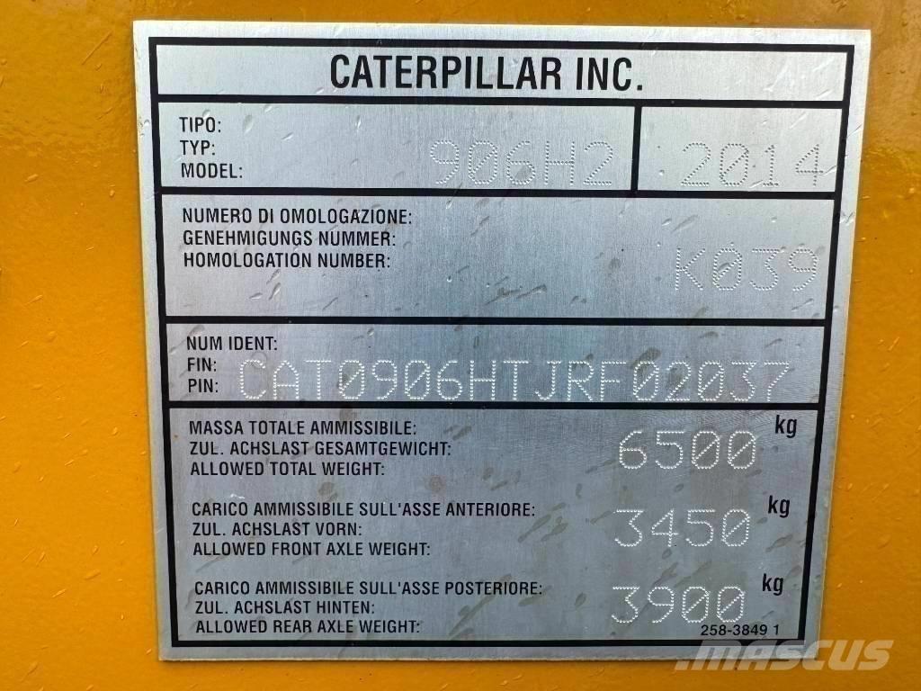 CAT 906 H 2 Utovarivači na kotačima