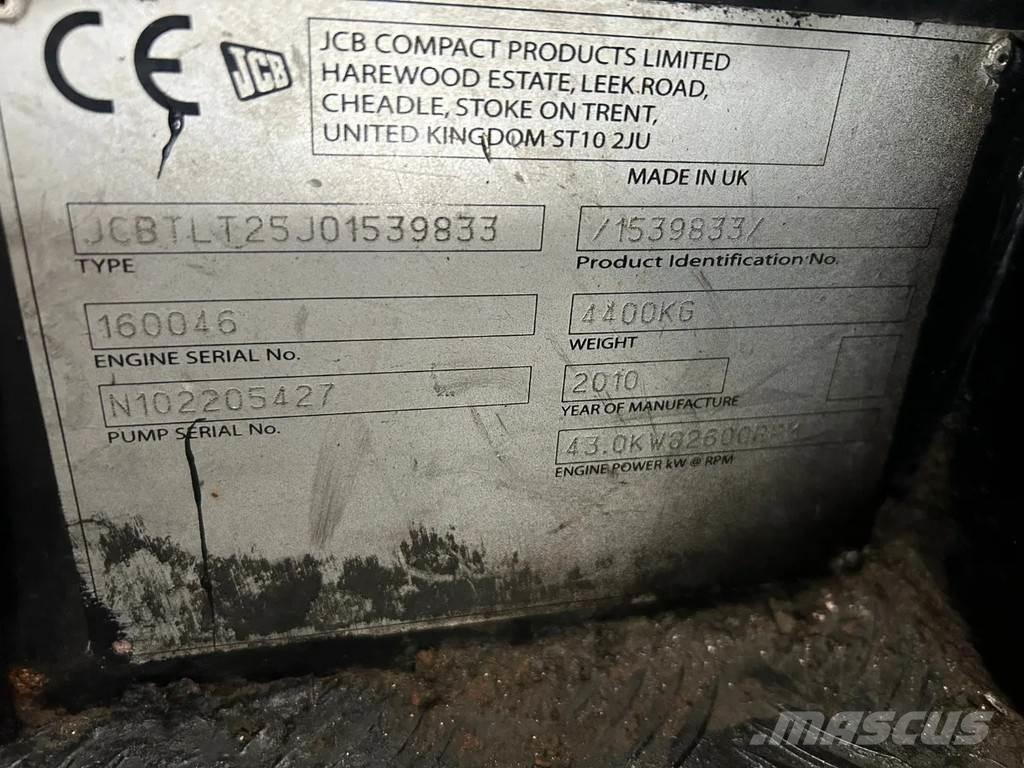 JCB TLT25 Heftruck Plinski viličari