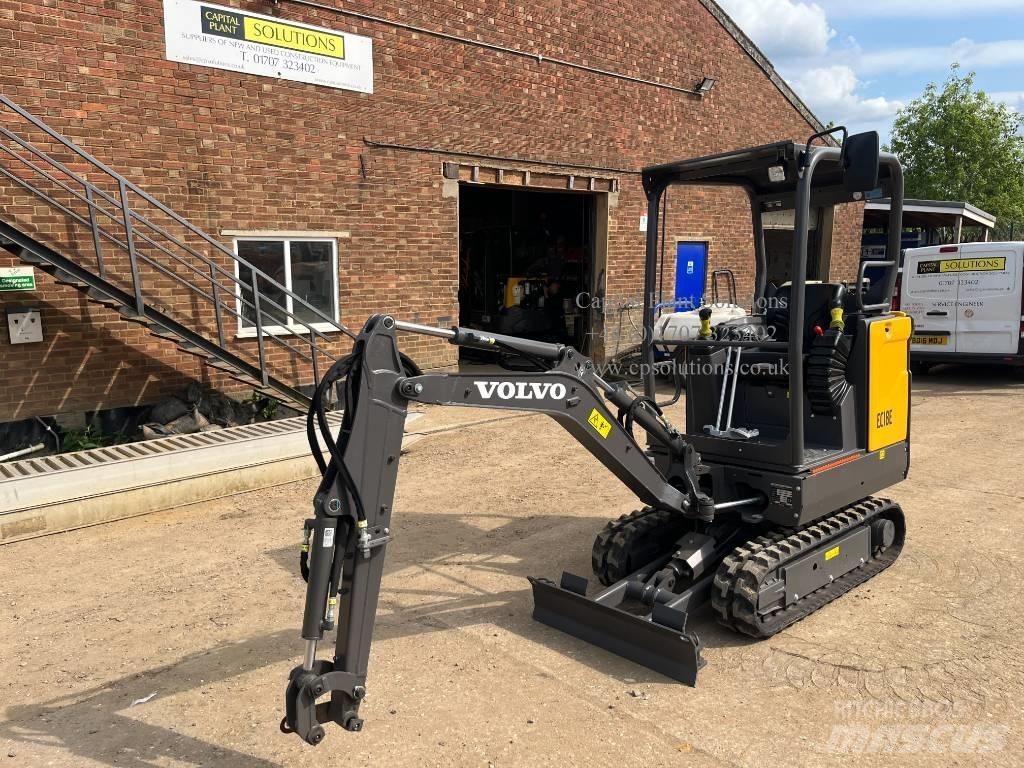 Volvo EC 18 E Mini bageri <7t