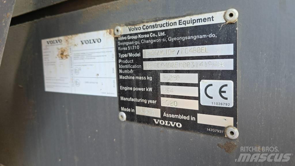 Volvo EC 480 E L Bageri gusjeničari