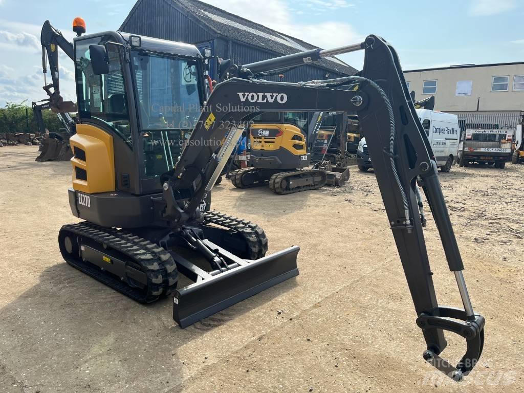 Volvo EC 27 D Mini bageri <7t