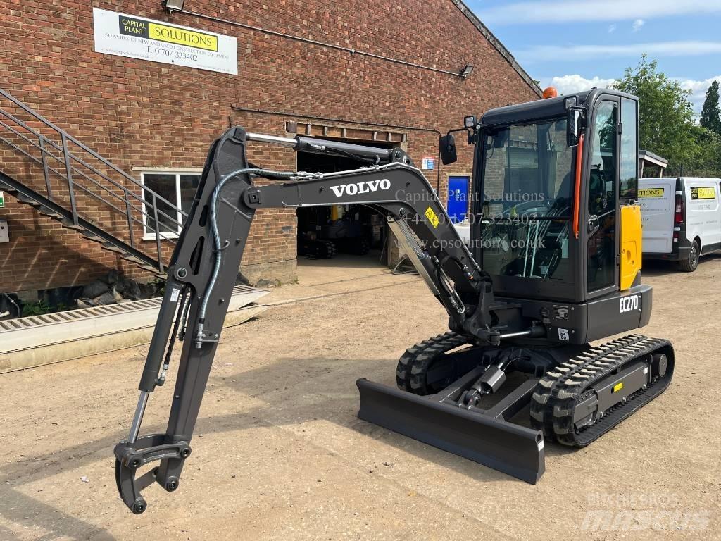 Volvo EC 27 D Mini bageri <7t