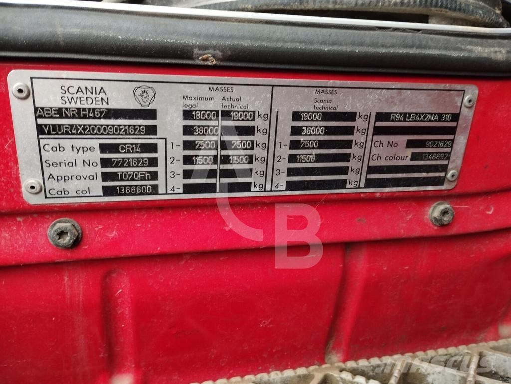 Scania B4X2 ATL Kamioni cisterne