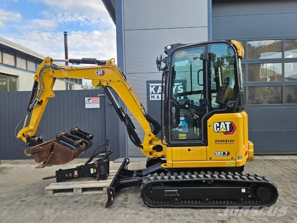 CAT 302.7 CR Mini bageri <7t