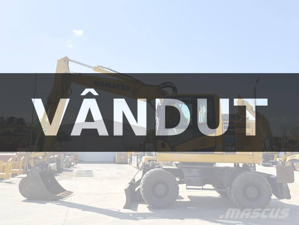 Komatsu PW 158-11 Bageri na kotačima