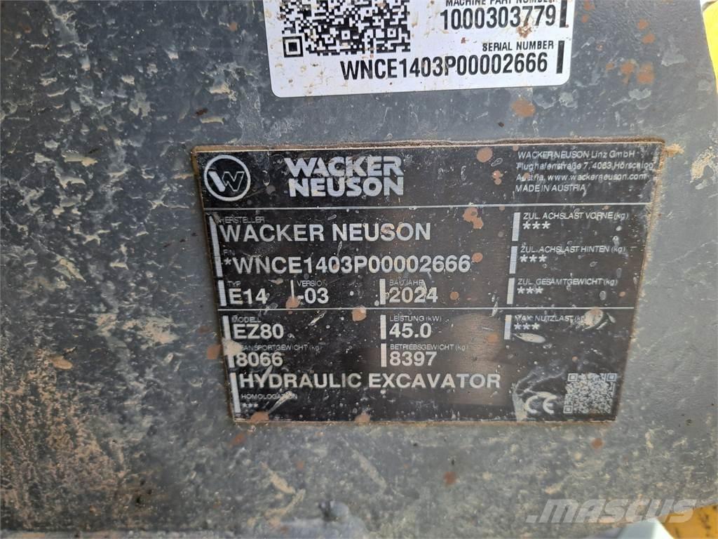 Wacker Neuson EZ80 Bageri gusjeničari