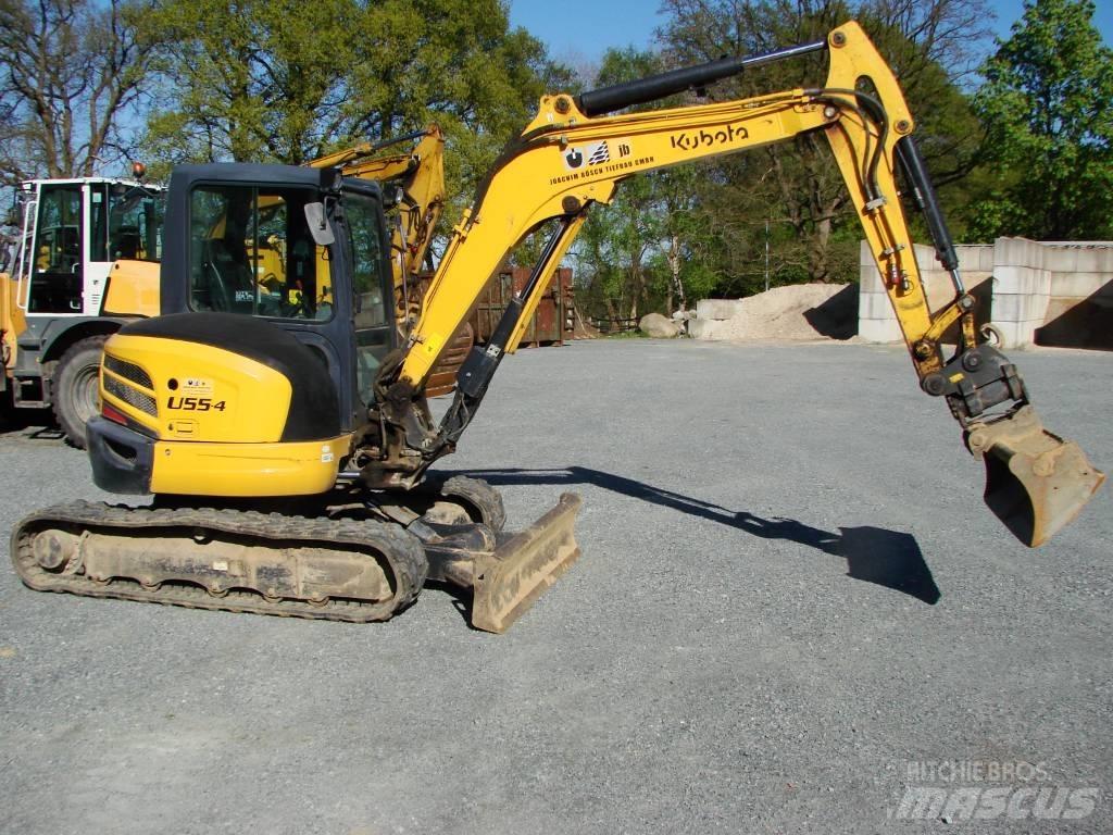 Kubota U 55-4 Mini bageri <7t