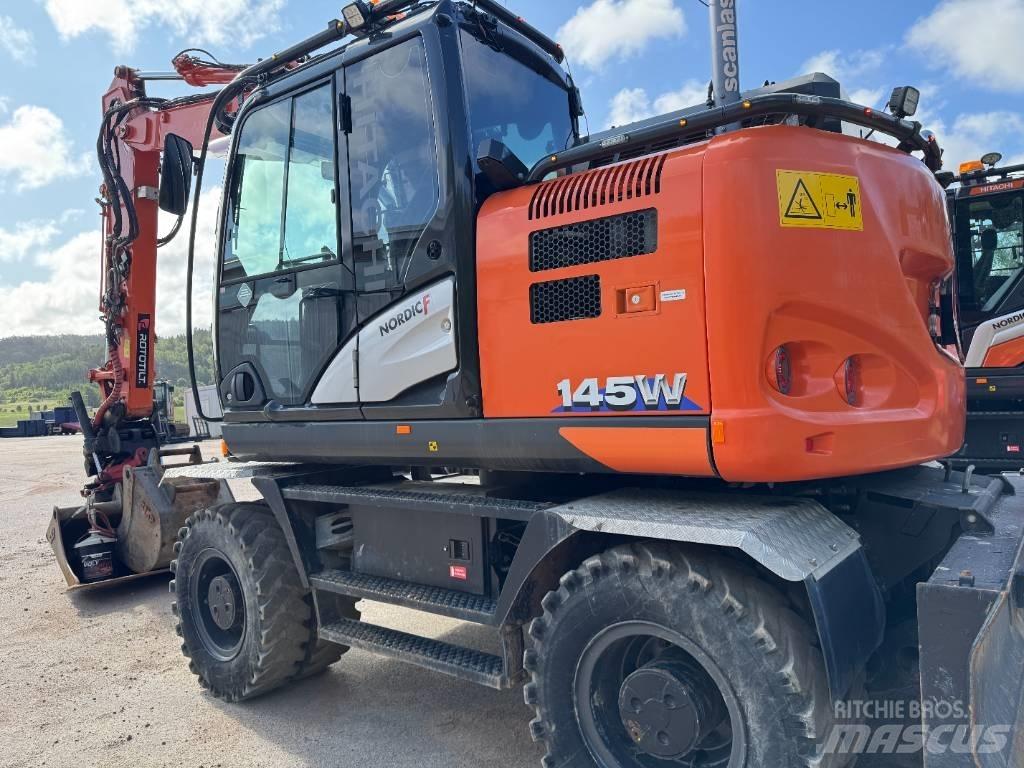 Hitachi ZX 145 W-6 Bageri na kotačima