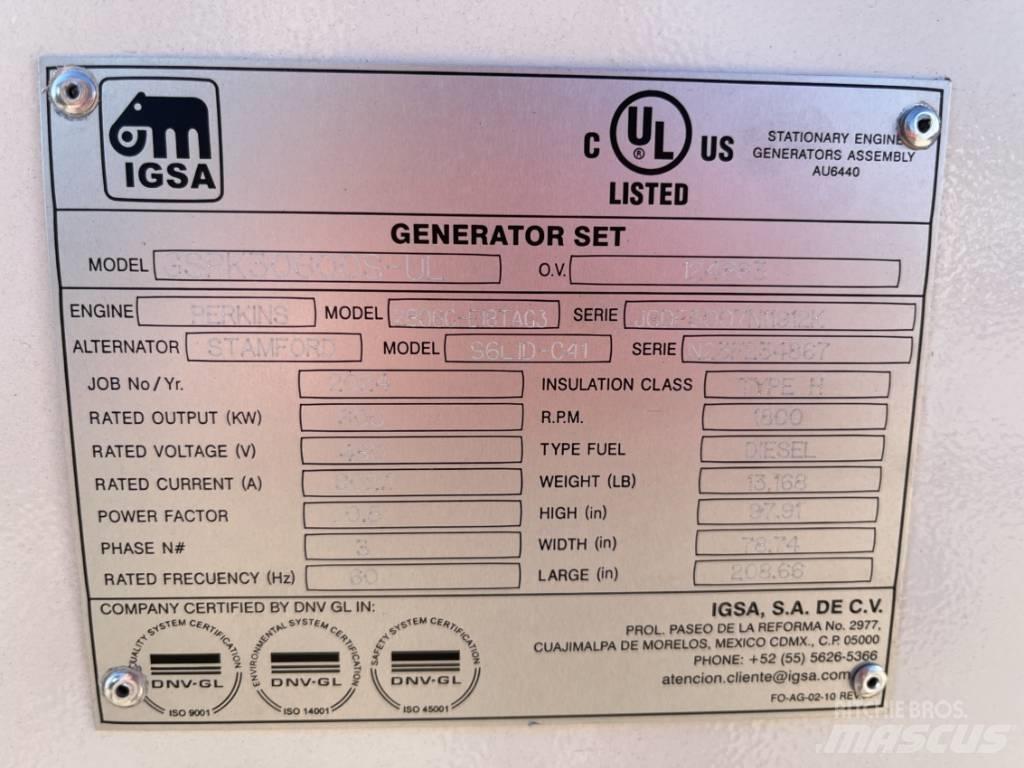  IGSA  GSPK20600L-UL Dizel agregati