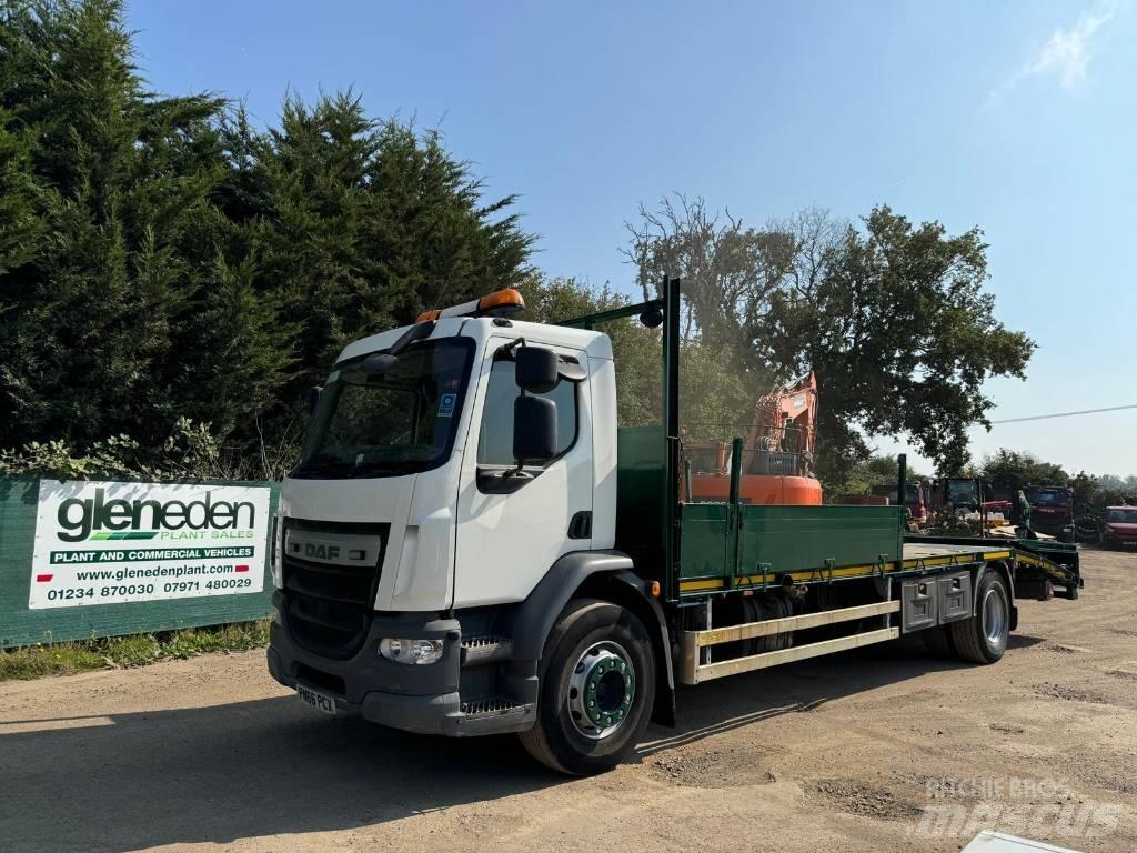 DAF LF 220 Kamioni s ravnim pločom / vitlom
