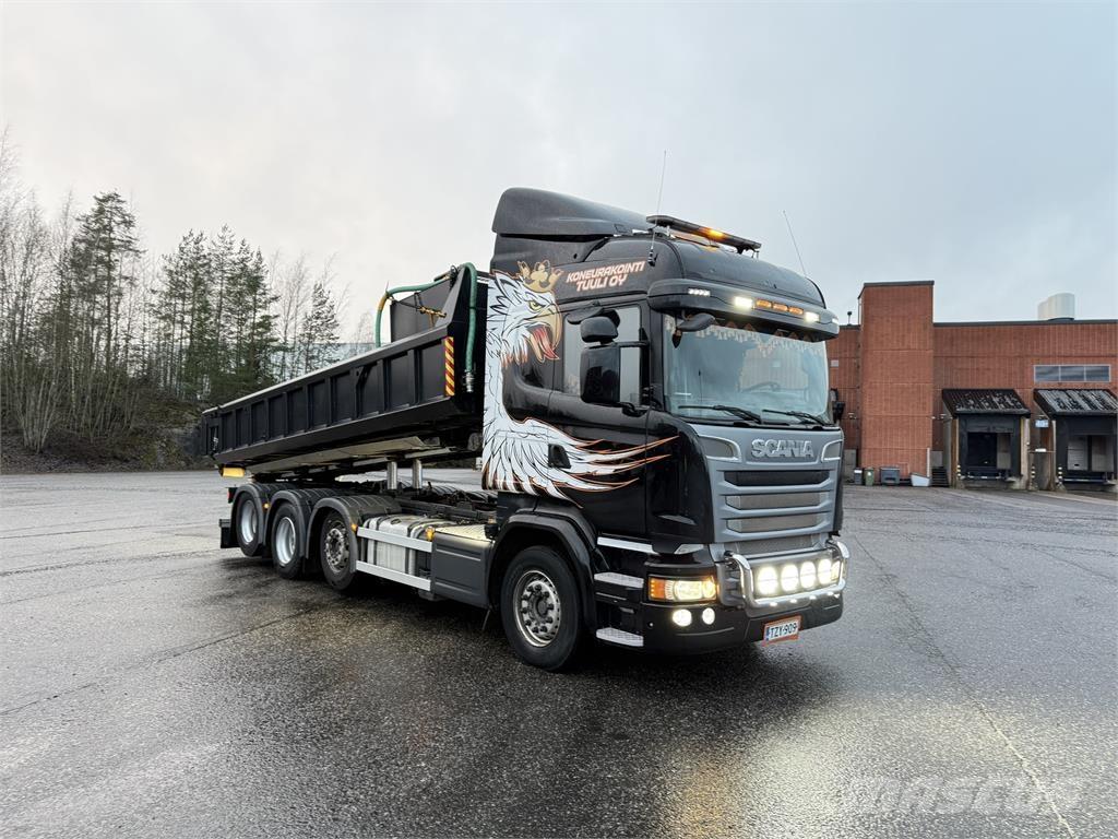 Scania R 580 8X2 Demontažnii kamioni za podizanje kabela