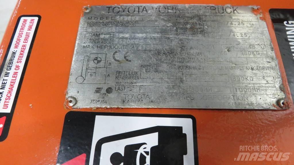 Toyota 5FBE18 Električni viličari