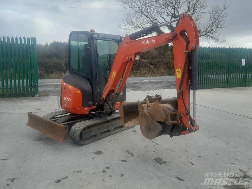 Kubota U 27-4 Mini bageri <7t