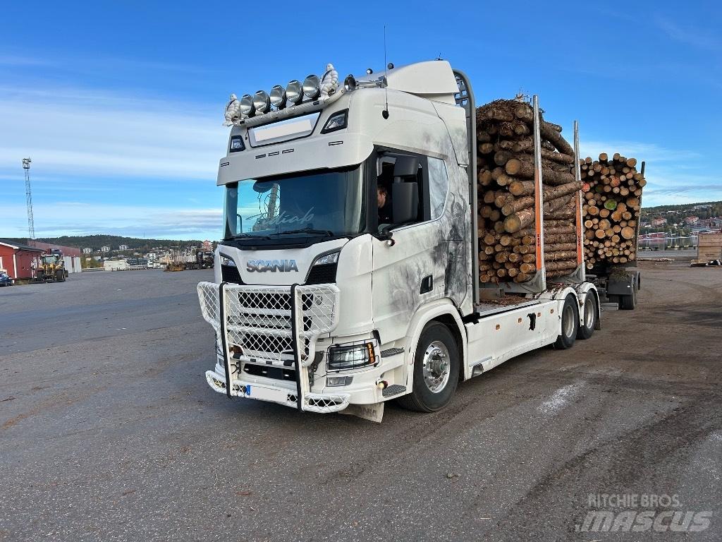 Scania R 650 Kamioni za drva