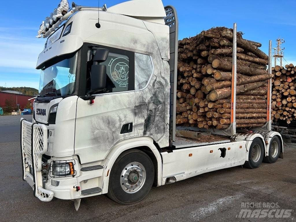 Scania R 650 Kamioni za drva