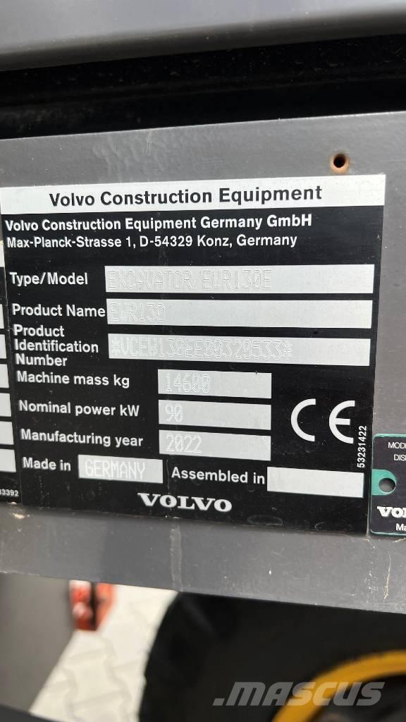 Volvo EWR 130 E Bageri na kotačima