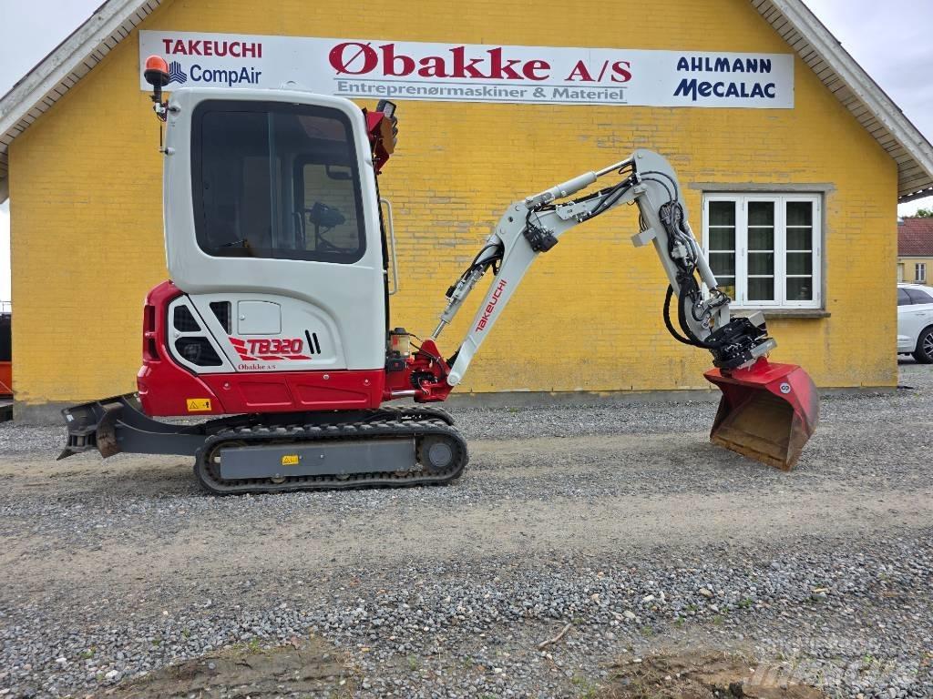 Takeuchi TB 320 Mini bageri <7t