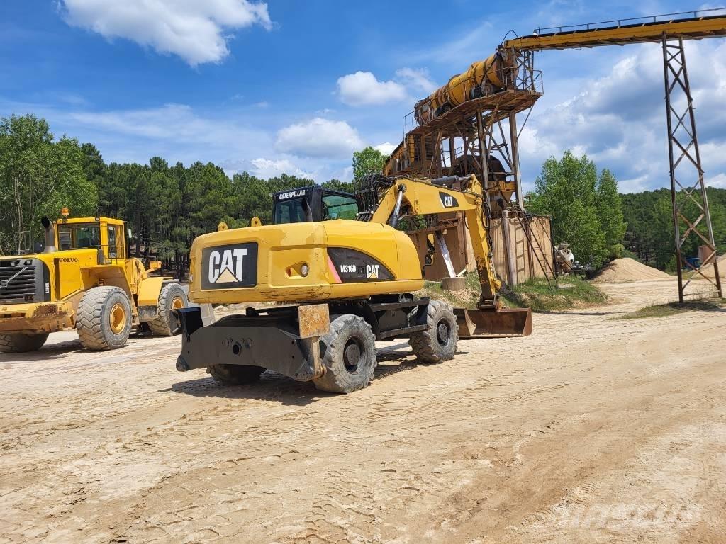 CAT M318d Bageri na kotačima