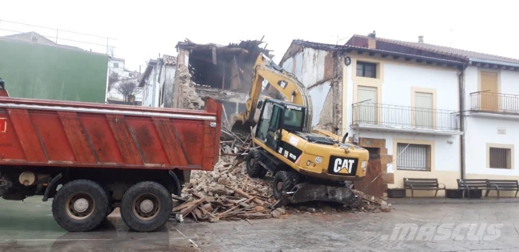 CAT M318d Bageri na kotačima