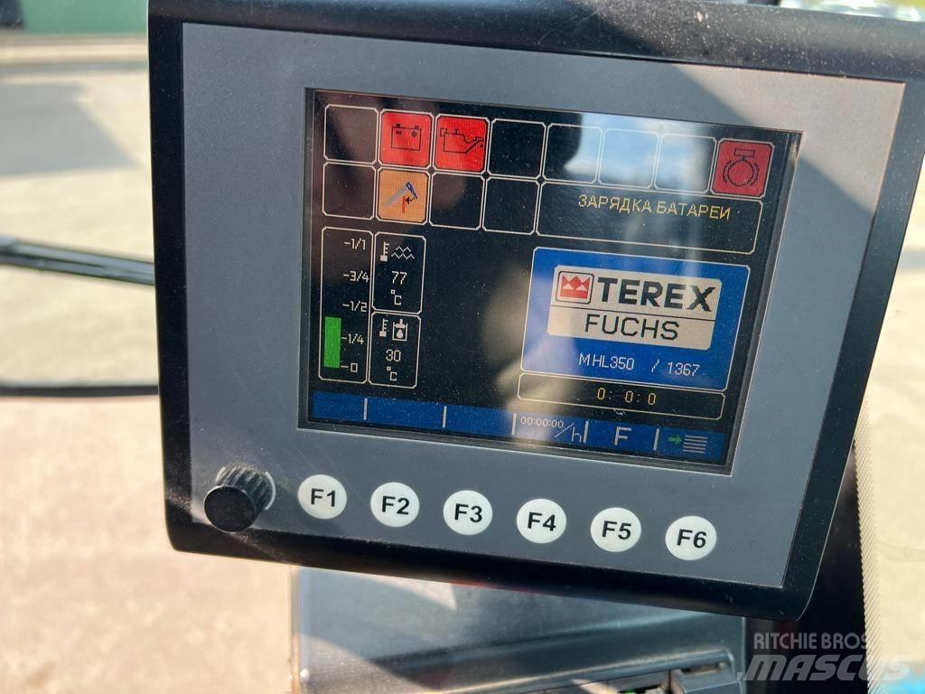 Terex Fuchs MHL350 Bageri za manipuliranje materijalom / otpadom