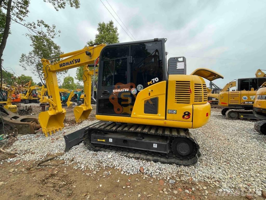 Komatsu PC 70 Midi bageri 7t – 12t