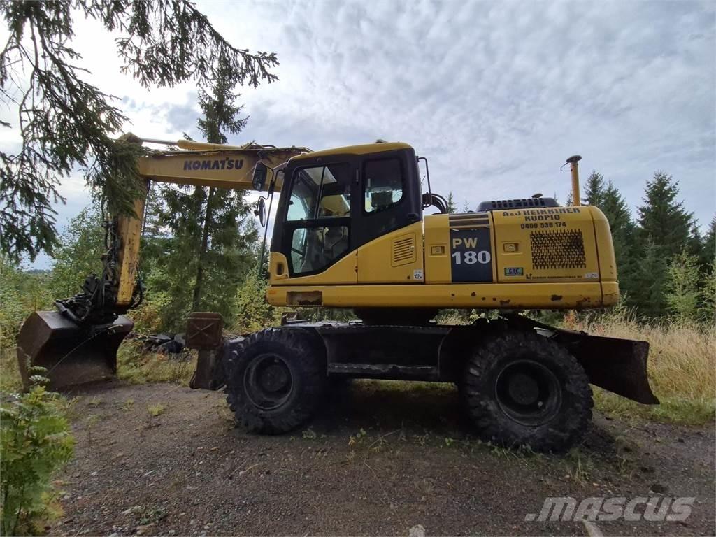 Komatsu PW180 ES-7 Bageri na kotačima