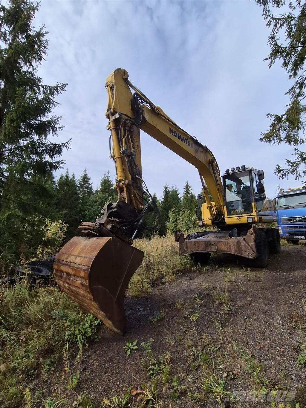 Komatsu PW180 ES-7 Bageri na kotačima