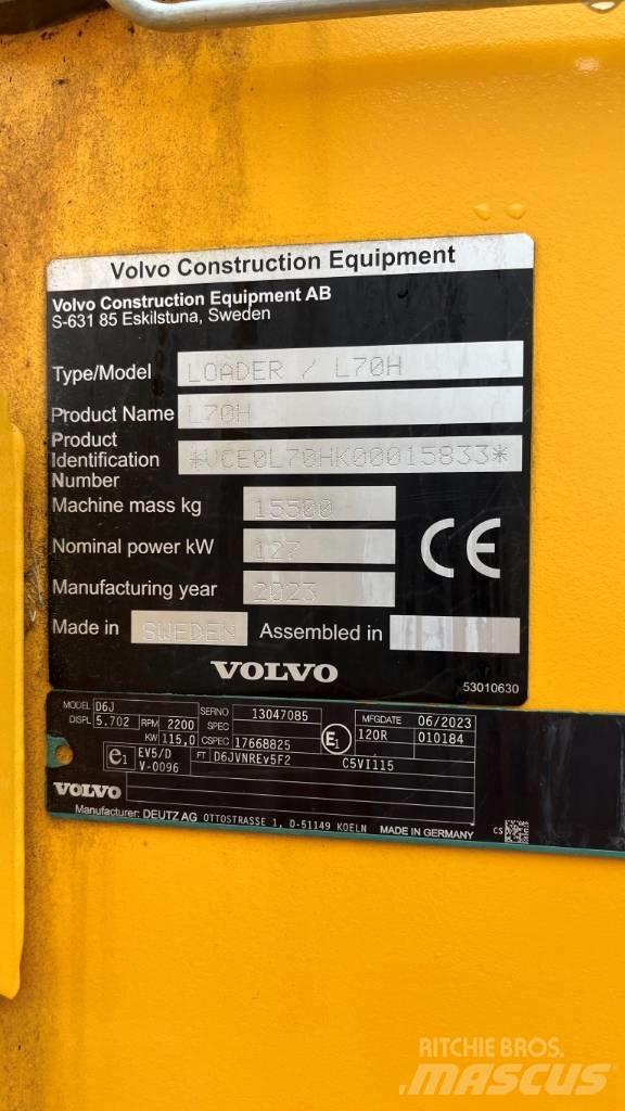 Volvo L70H Utovarivači na kotačima