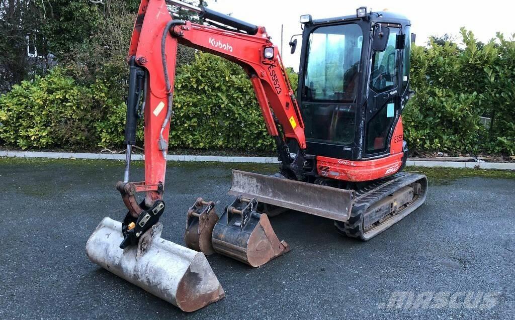 Kubota U 25 Mini bageri <7t