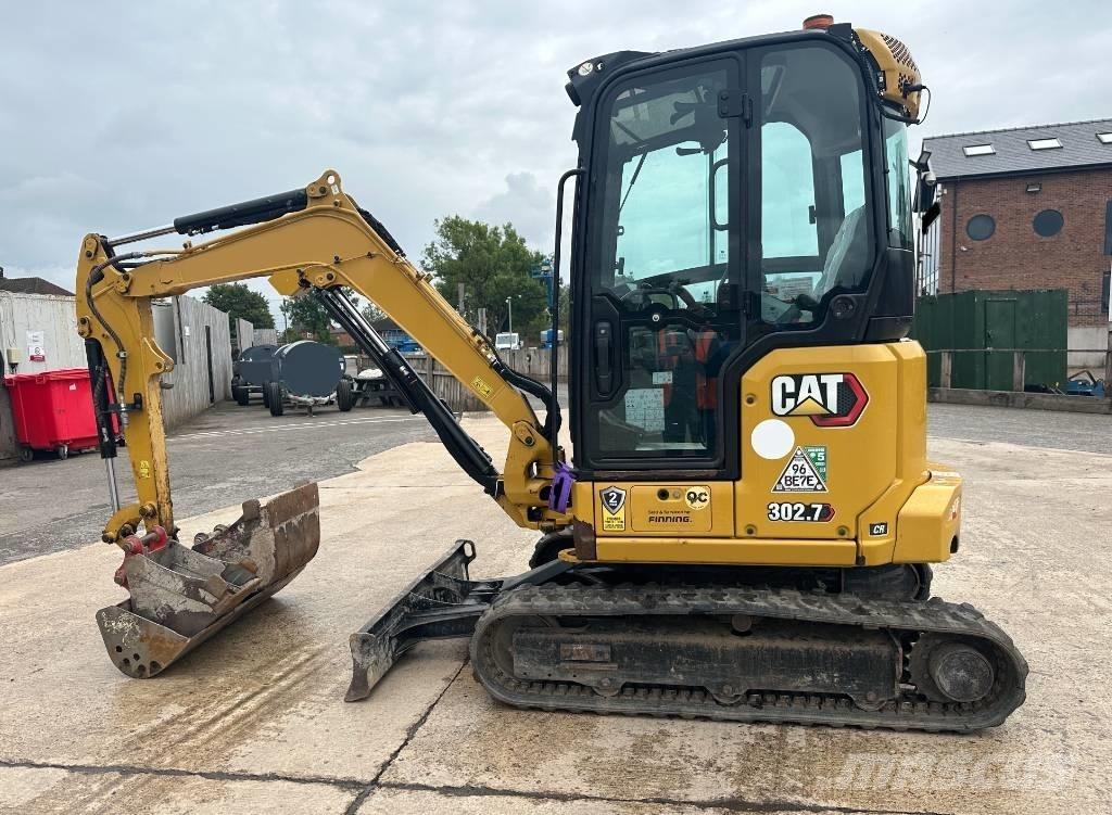 CAT 302.7 CR Mini bageri <7t