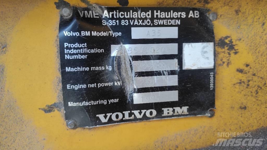 Volvo A 35 Zglobni demperi