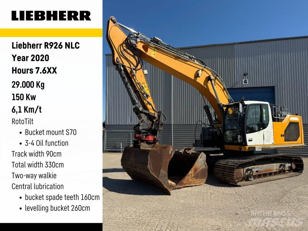 Liebherr R 926 LC Bageri gusjeničari