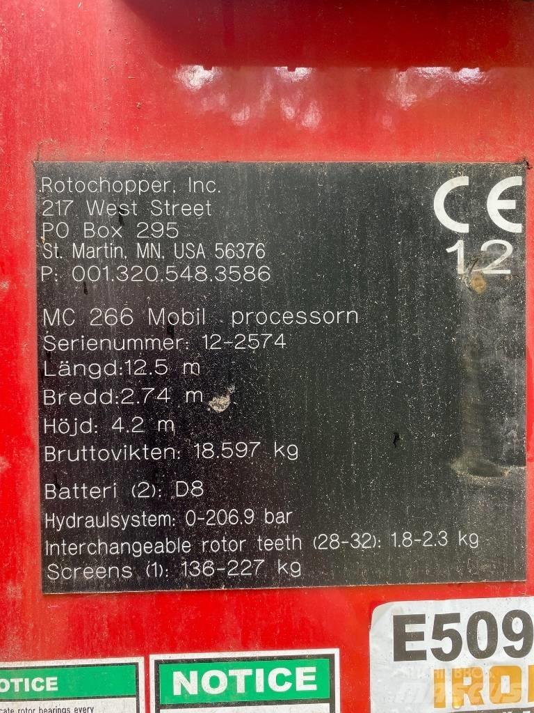 Rotochopper MC 266 Strojevi za rezanje otpada