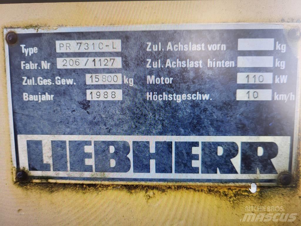 Liebherr PR 731 CL Buldožeri gusjeničari