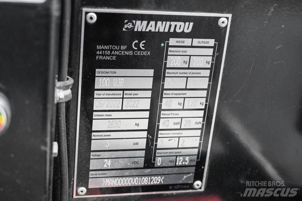 Manitou VJR 100 Zglobne podizne platforme